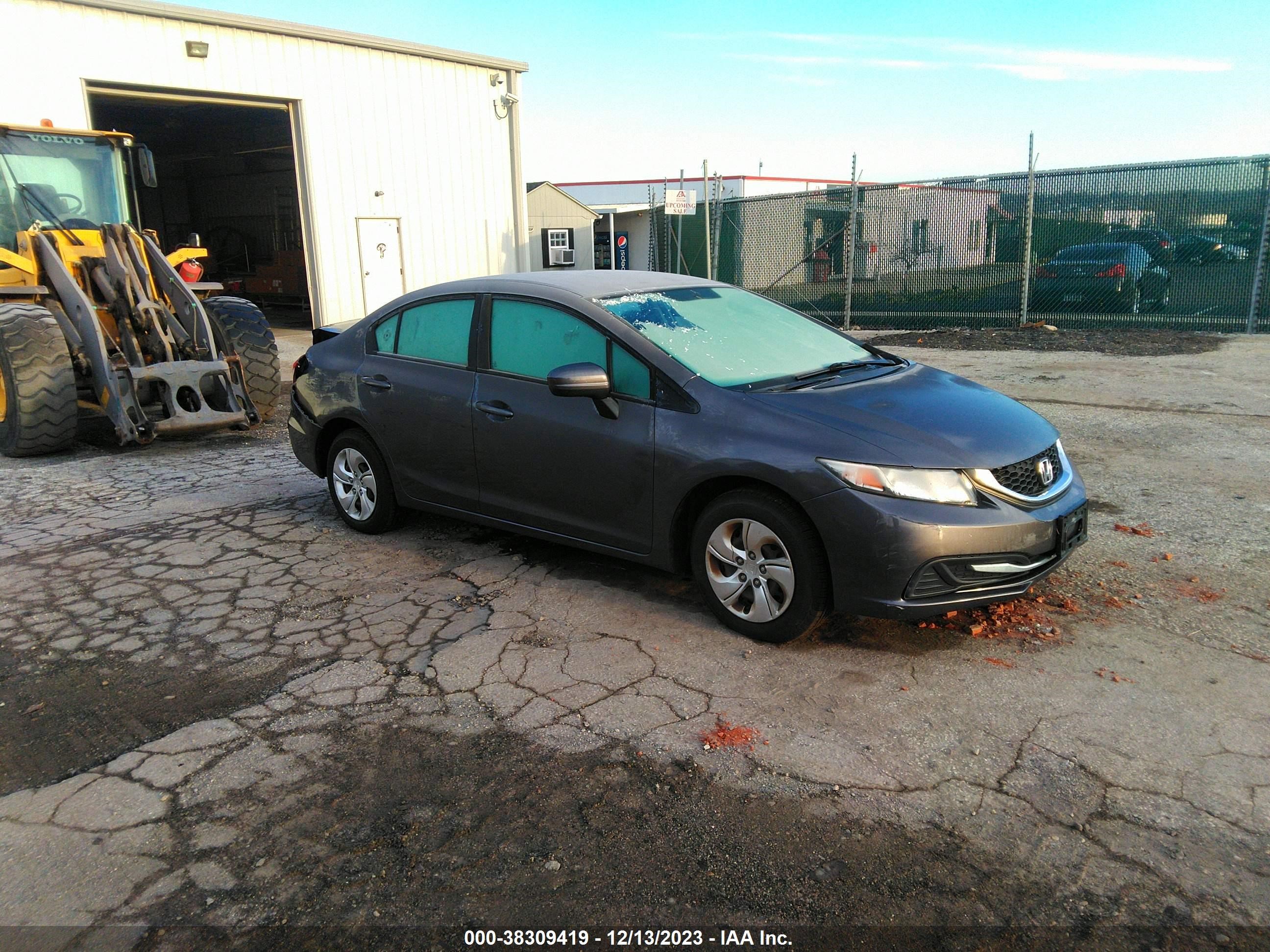 HONDA CIVIC 2015 19xfb2f51fe250396