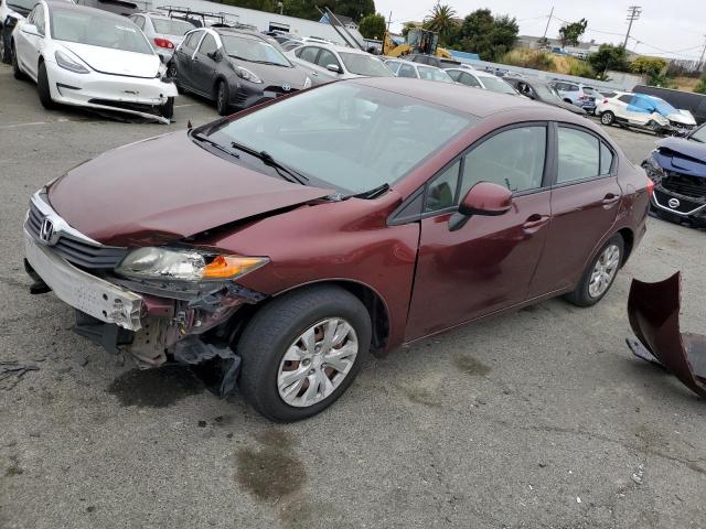 HONDA CIVIC LX 2012 19xfb2f52ce323545