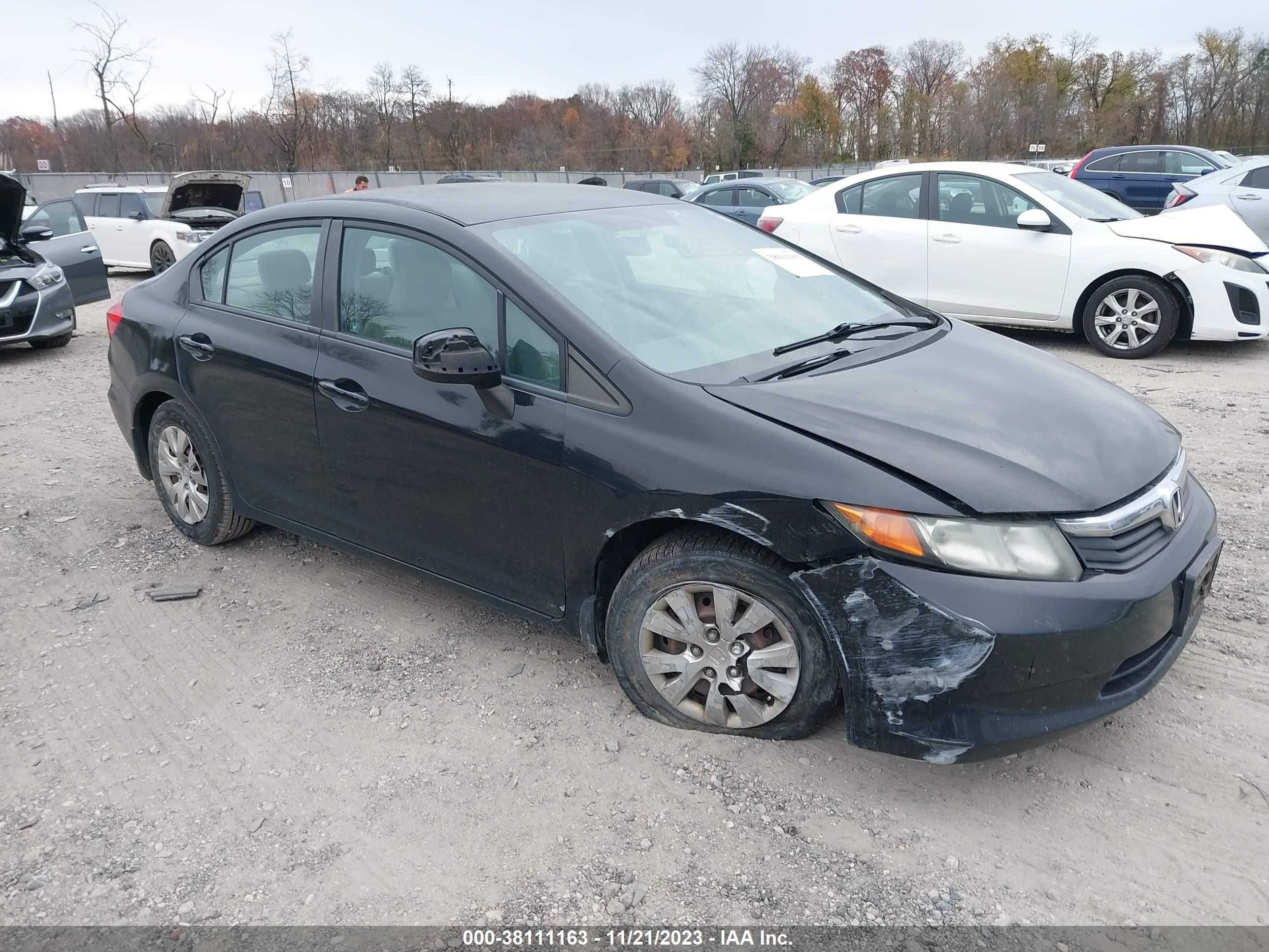 HONDA CIVIC 2012 19xfb2f52ce358103