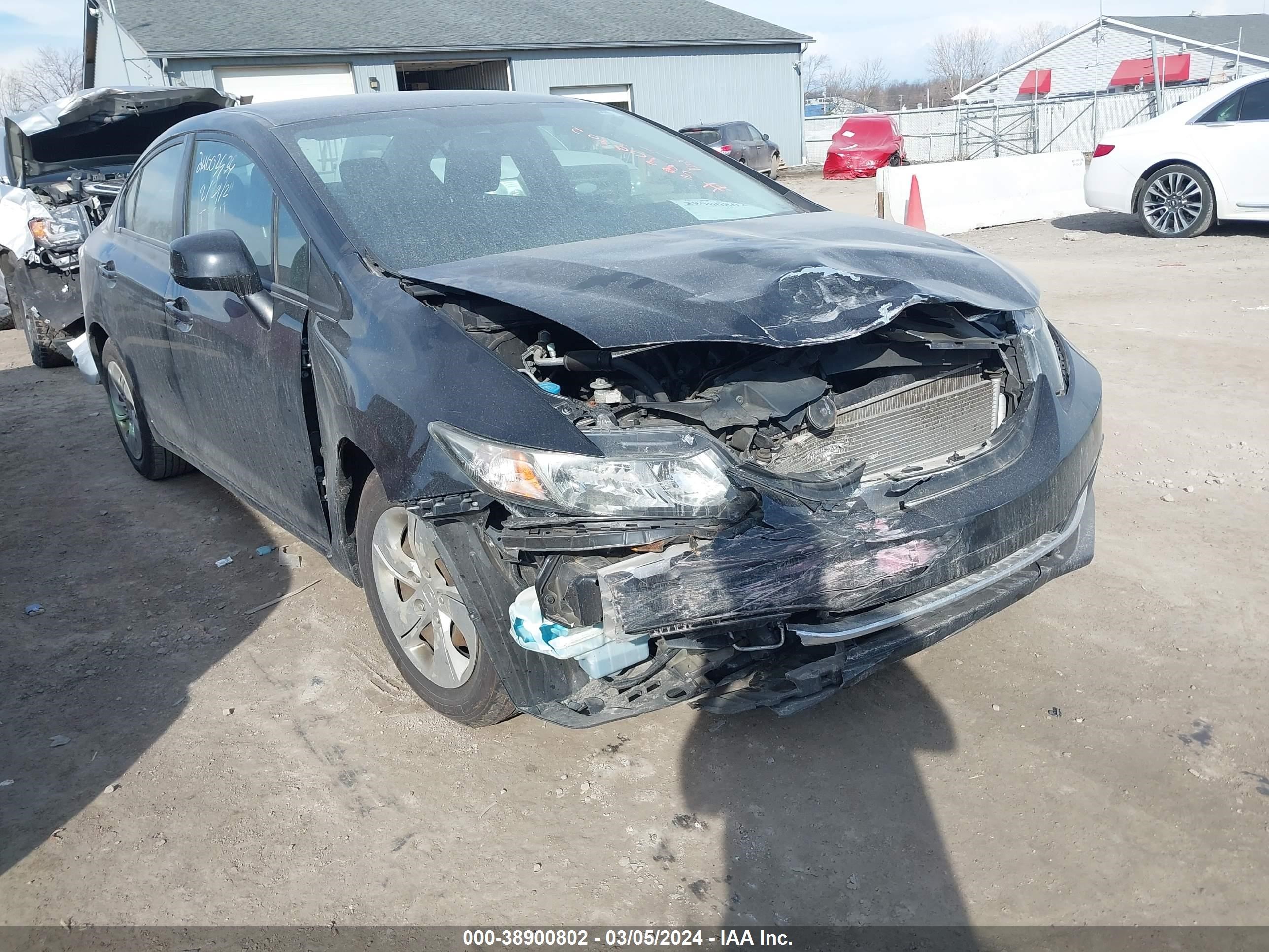 HONDA CIVIC 2013 19xfb2f52de100584