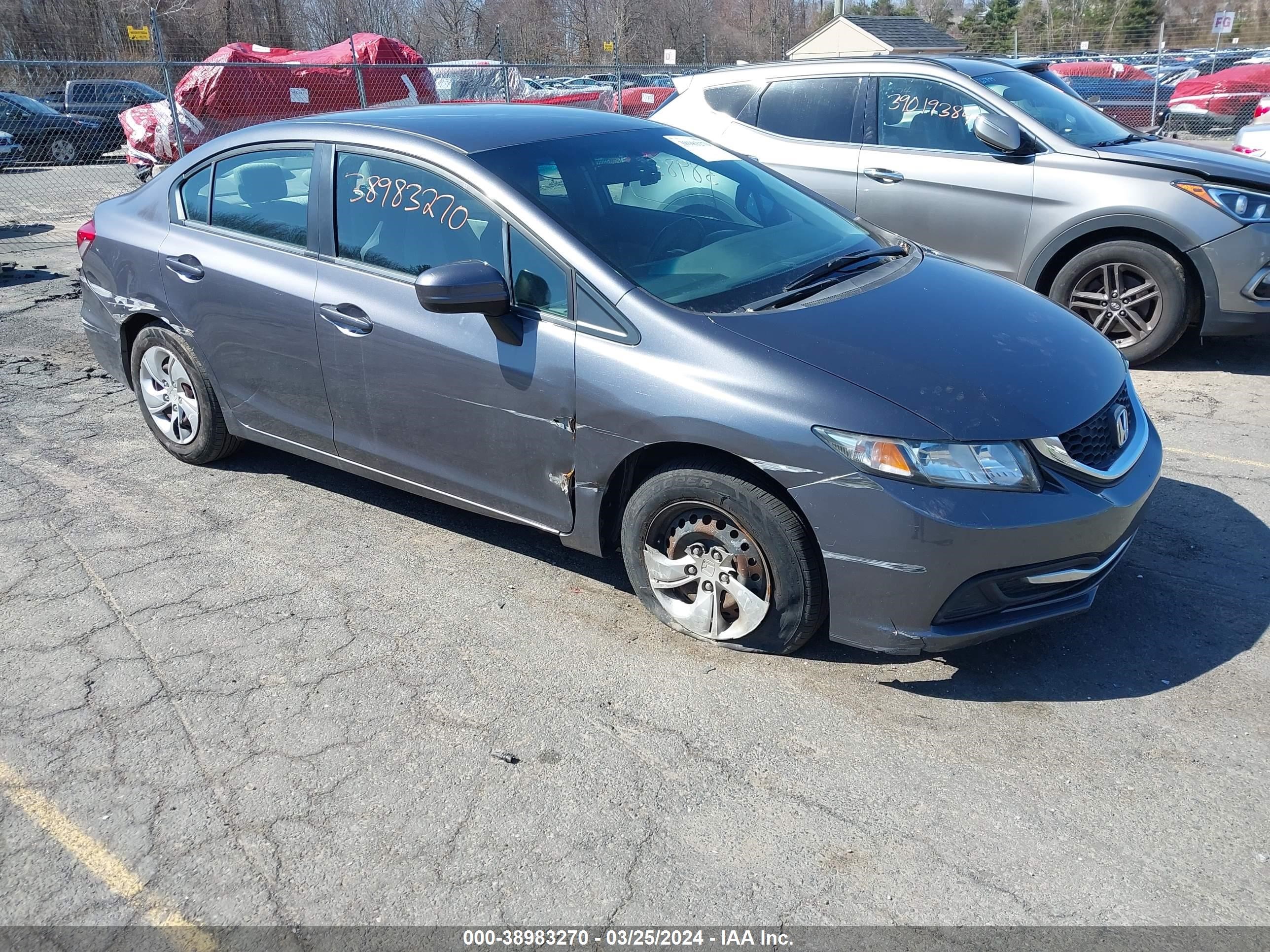 HONDA CIVIC 2014 19xfb2f52ee064185