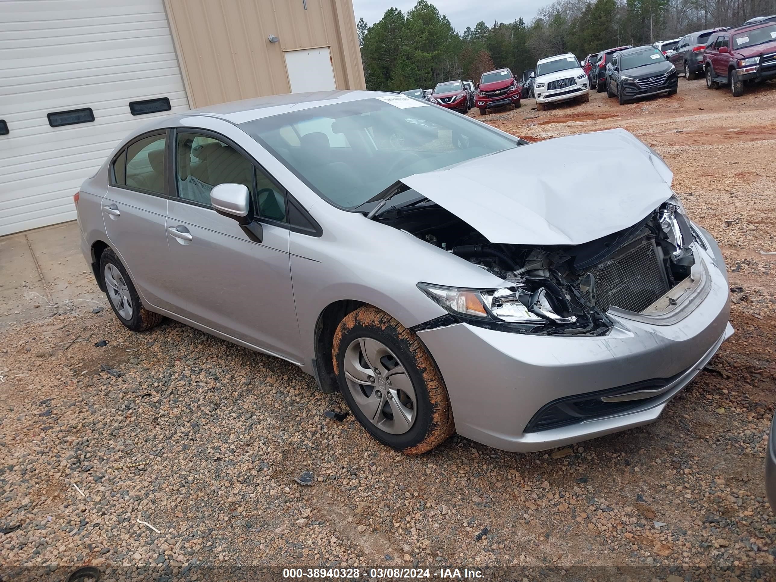 HONDA CIVIC 2014 19xfb2f52ee220273