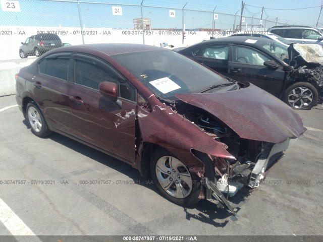 HONDA CIVIC SEDAN 2014 19xfb2f52ee234500