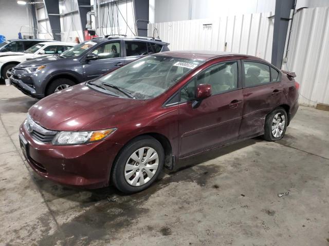 HONDA CIVIC LX 2012 19xfb2f53ce002887