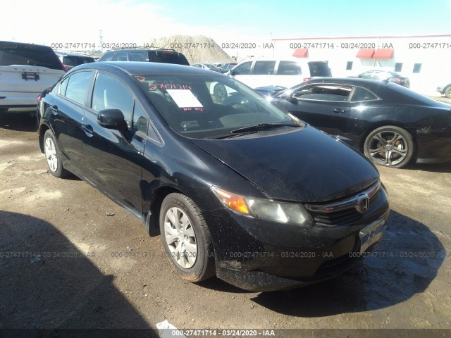 HONDA CIVIC SDN 2012 19xfb2f53ce033699