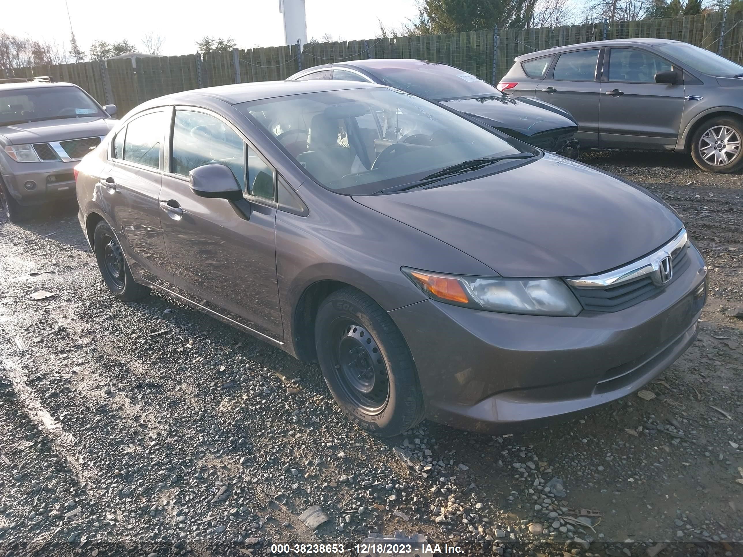 HONDA CIVIC 2012 19xfb2f53ce391708