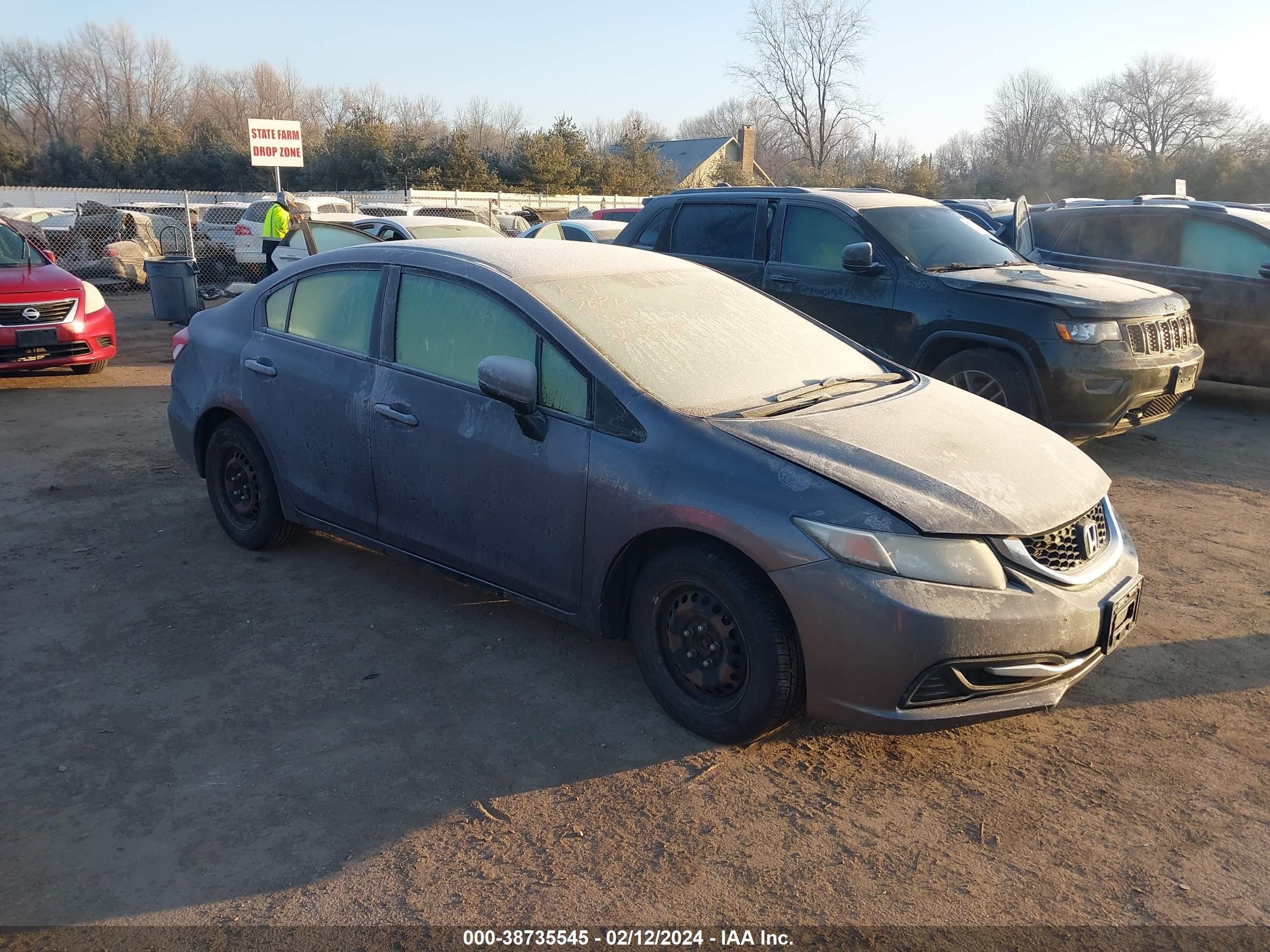 HONDA CIVIC 2014 19xfb2f53ee053499