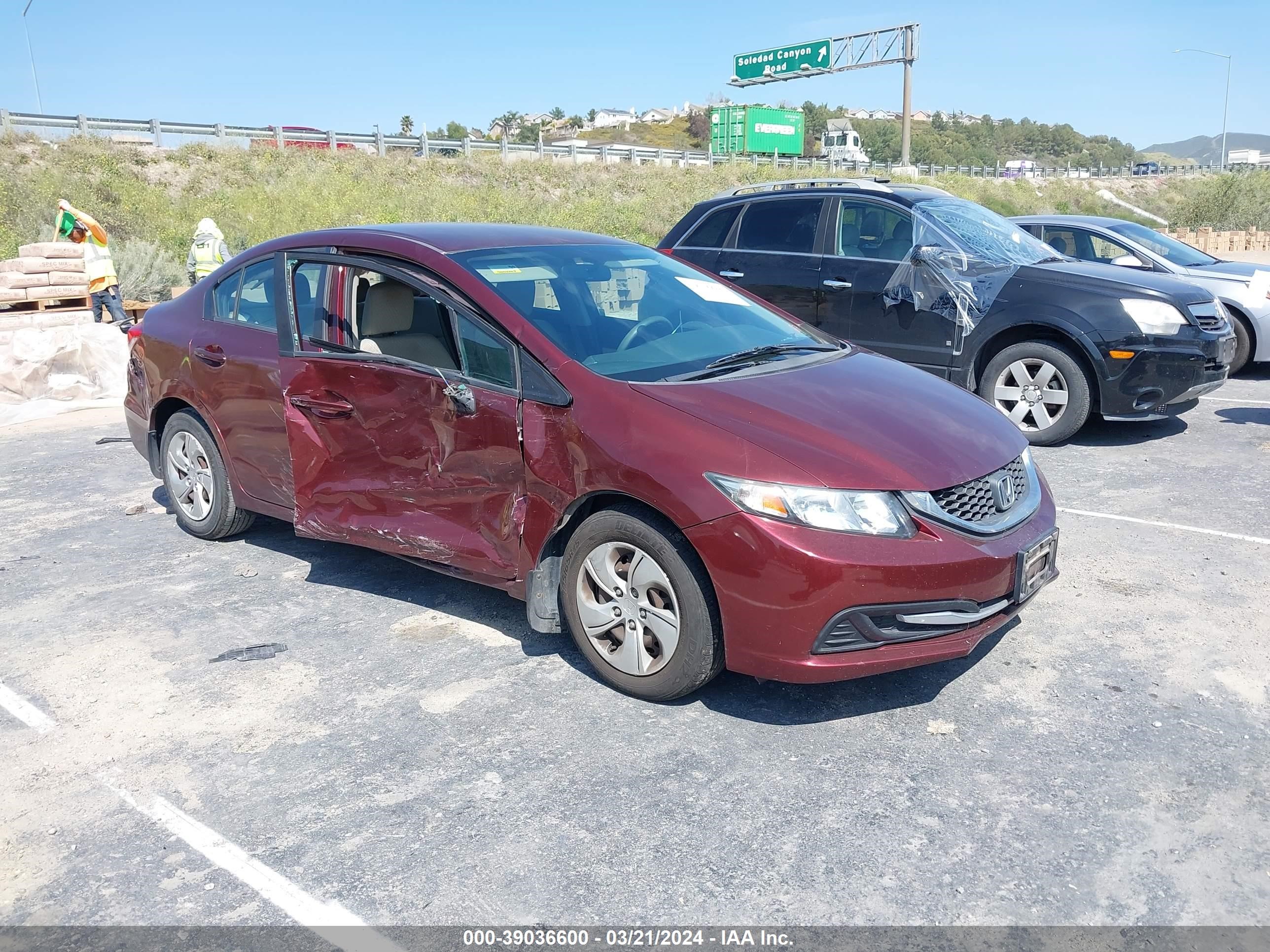 HONDA CIVIC 2014 19xfb2f53ee211209