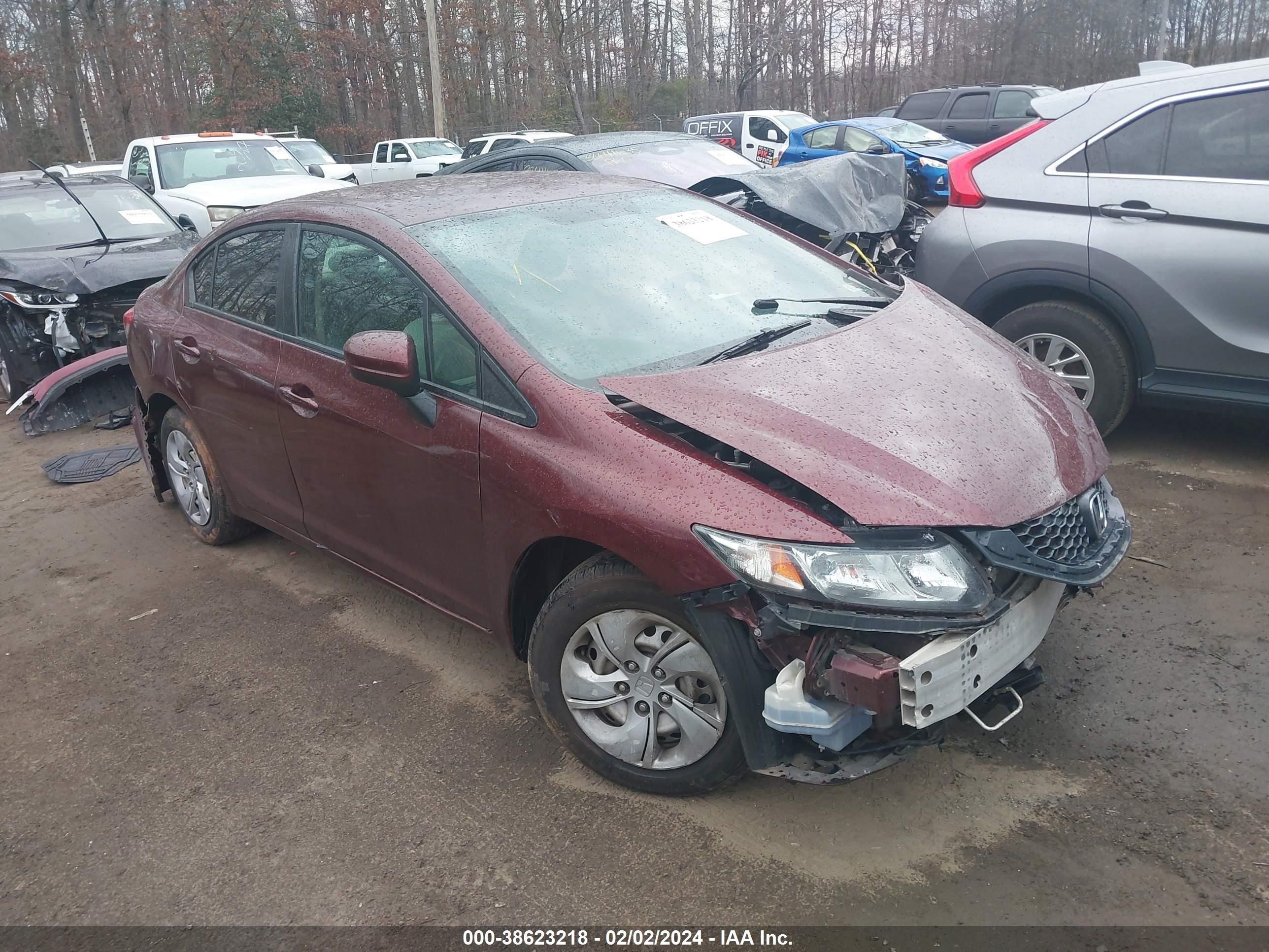 HONDA CIVIC 2014 19xfb2f54ee033889