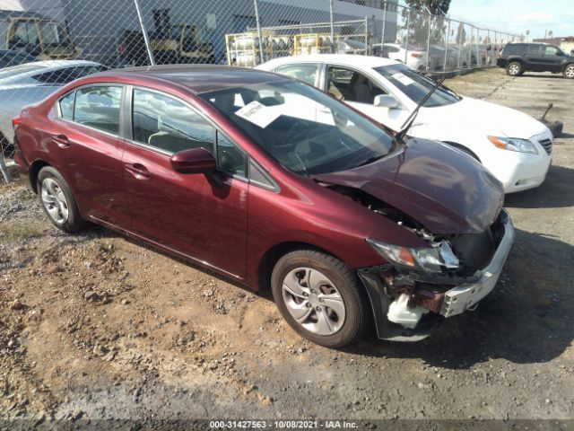 HONDA CIVIC SEDAN 2014 19xfb2f54ee247975