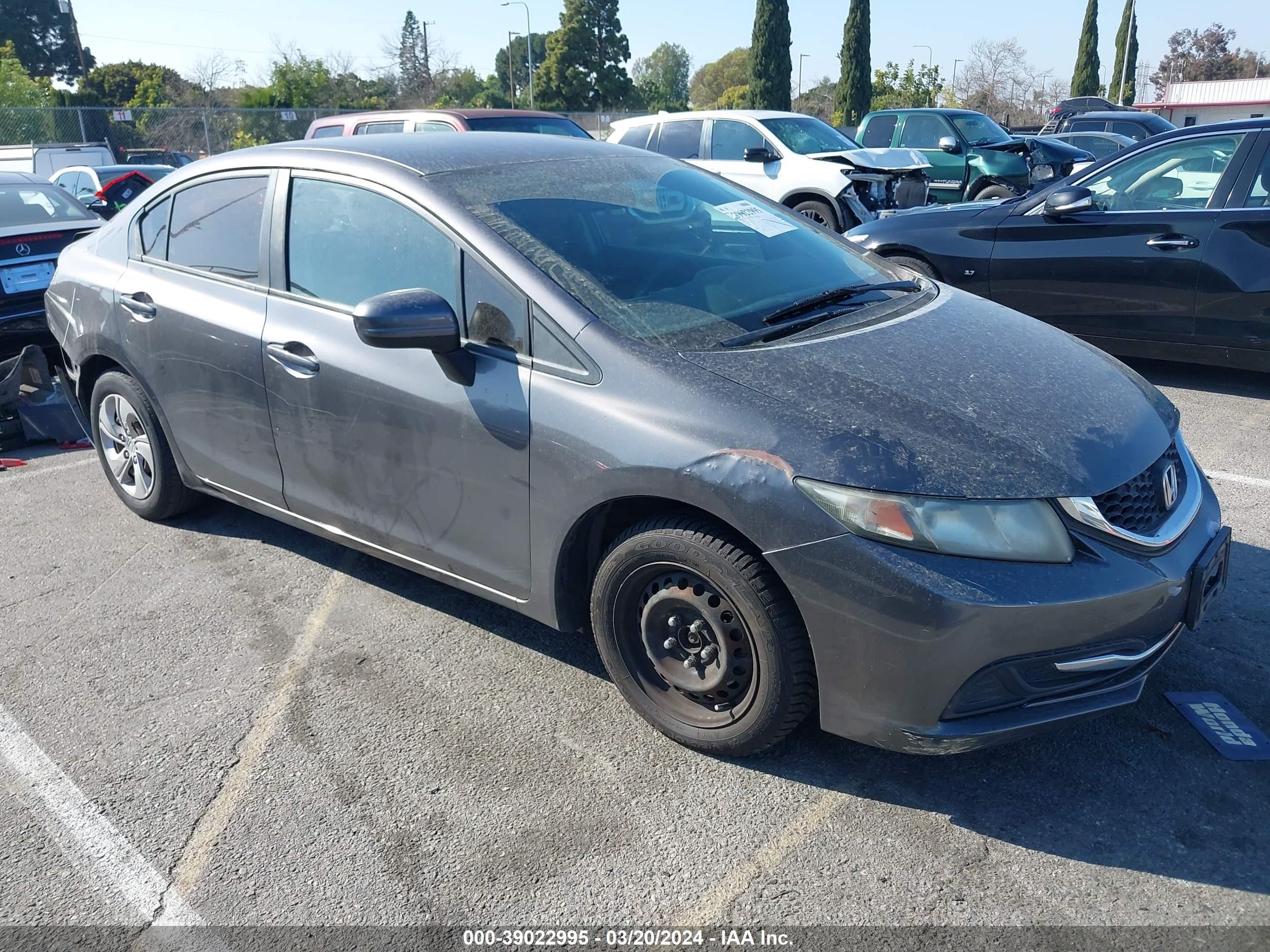 HONDA CIVIC 2014 19xfb2f54ee265277