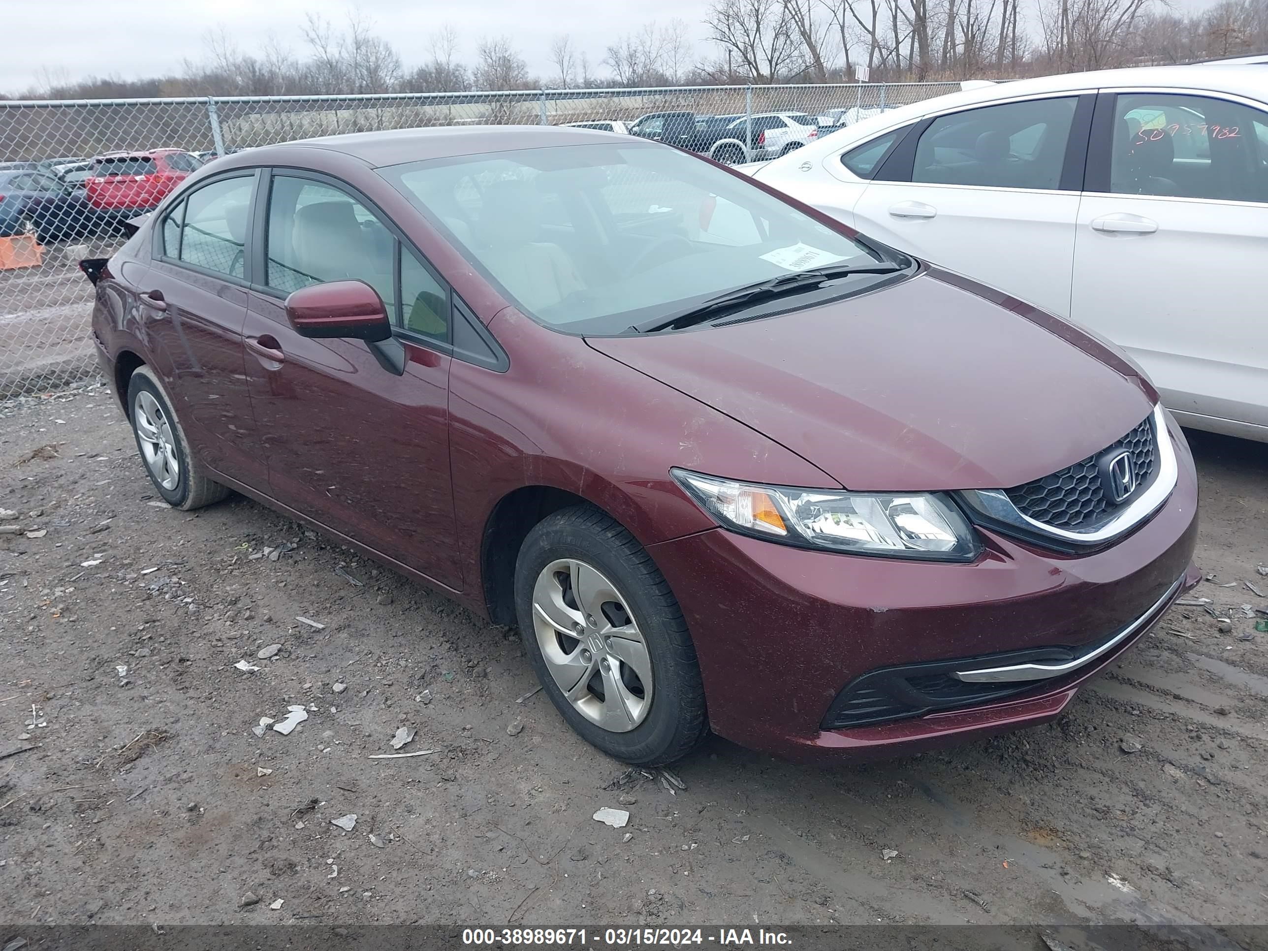 HONDA CIVIC 2015 19xfb2f54fe117860