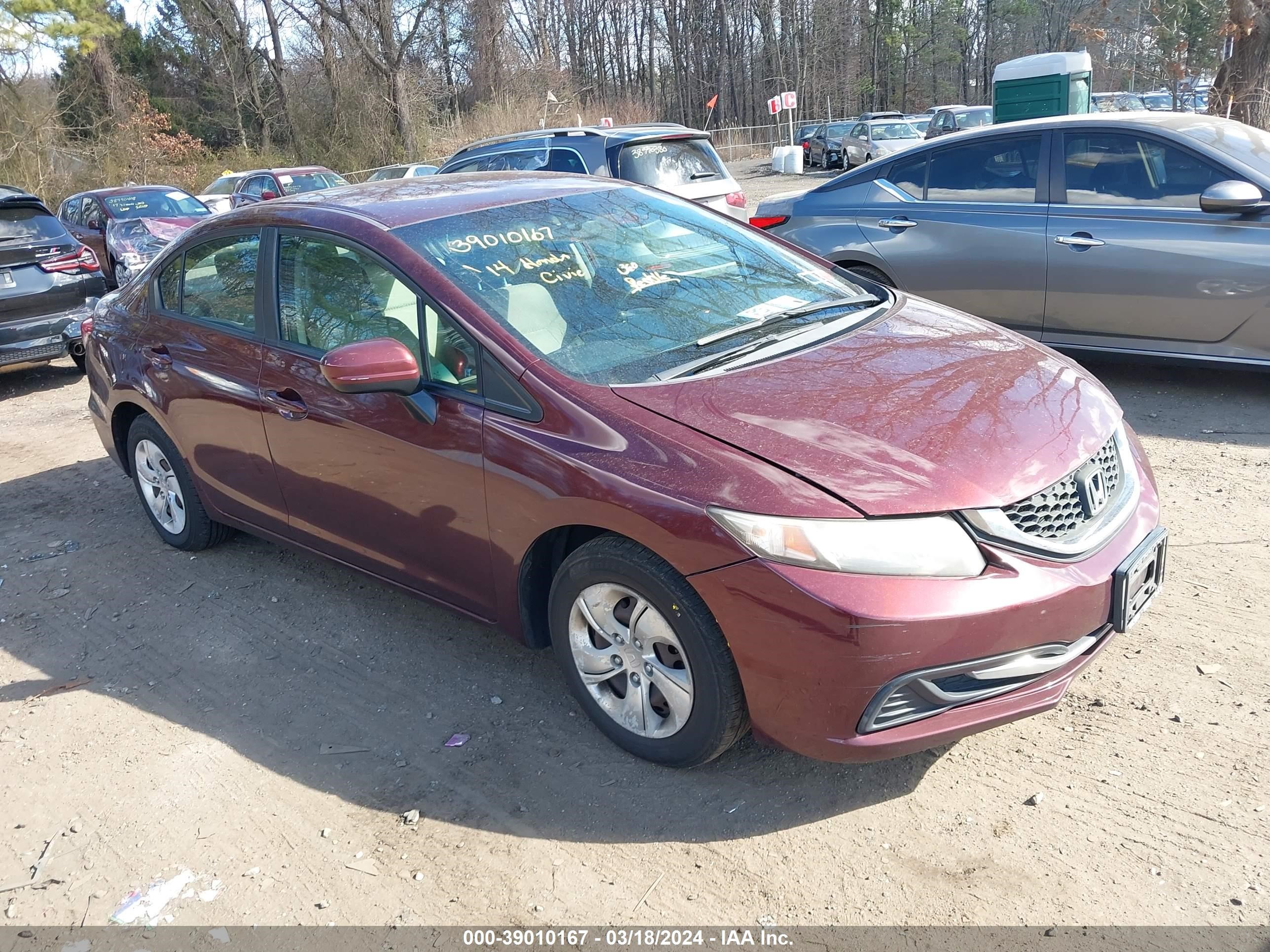 HONDA CIVIC 2014 19xfb2f55ee201233