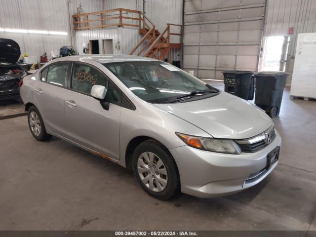 HONDA CIVIC 2012 19xfb2f56ce017044