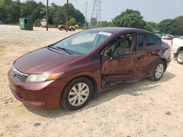 HONDA CIVIC LX 2012 19xfb2f56ce064199