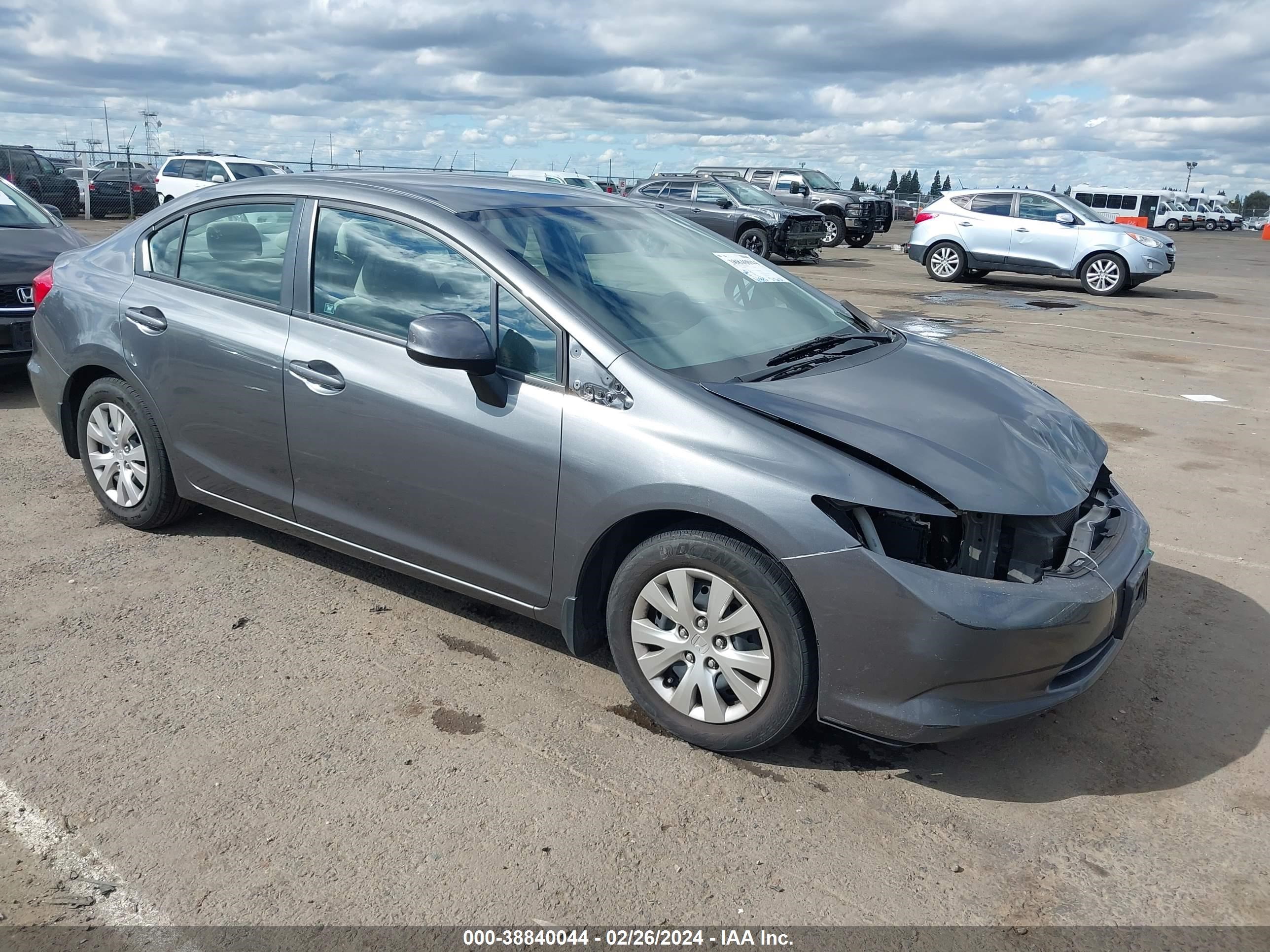 HONDA CIVIC 2012 19xfb2f56ce065899