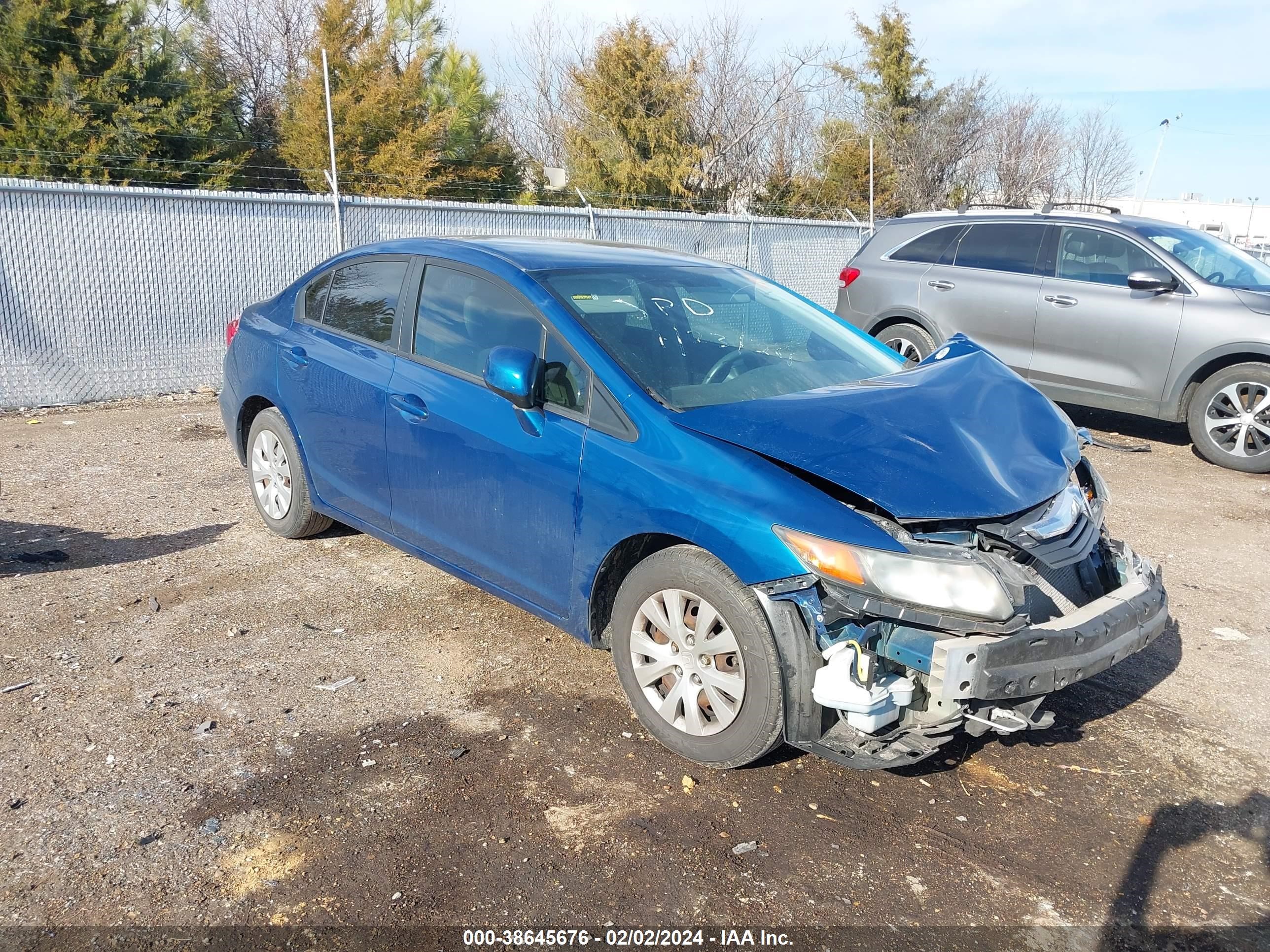 HONDA CIVIC 2012 19xfb2f56ce067832