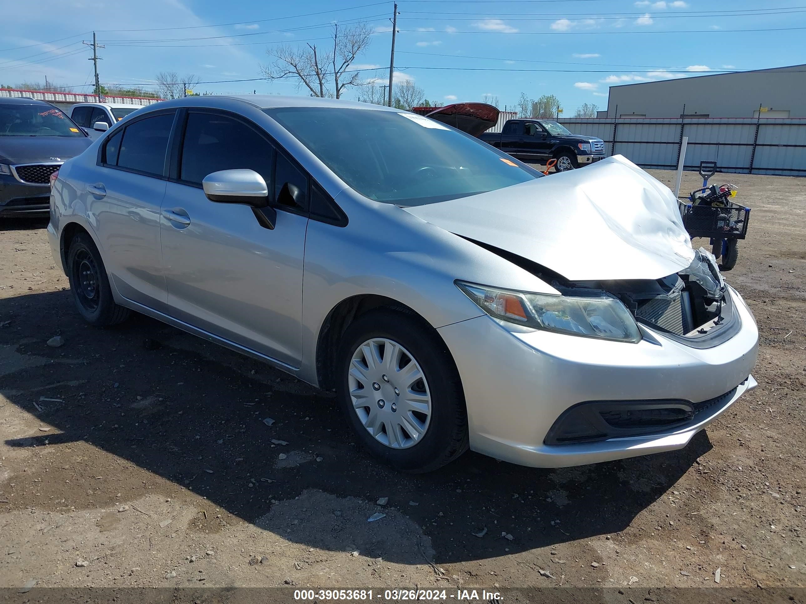 HONDA CIVIC 2014 19xfb2f56ee075156