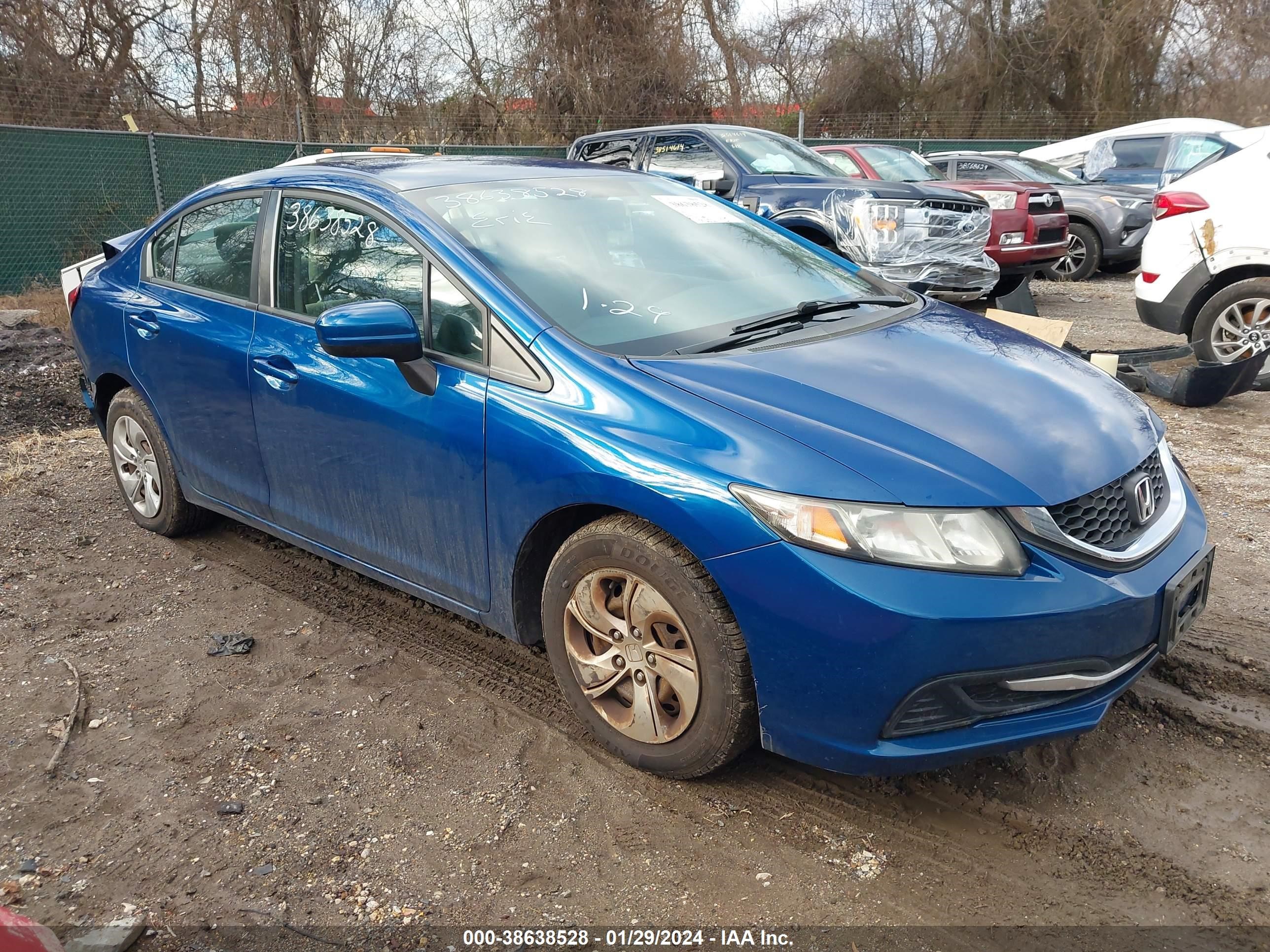 HONDA CIVIC 2014 19xfb2f56ee237240