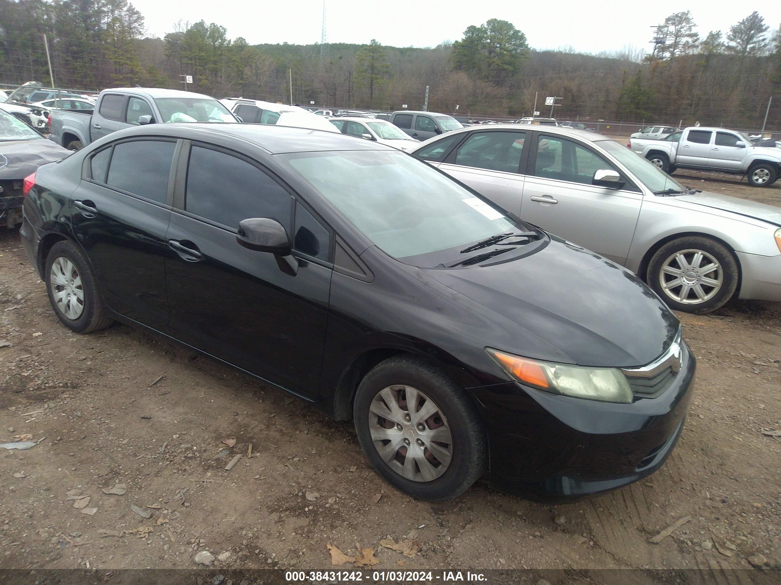 HONDA CIVIC 2012 19xfb2f57ce101079