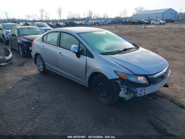 HONDA CIVIC 2012 19xfb2f57ce107660