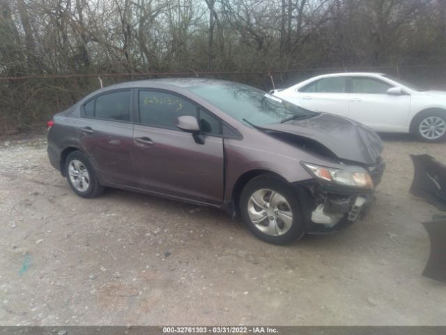 HONDA CIVIC SDN 2013 19xfb2f57de100337