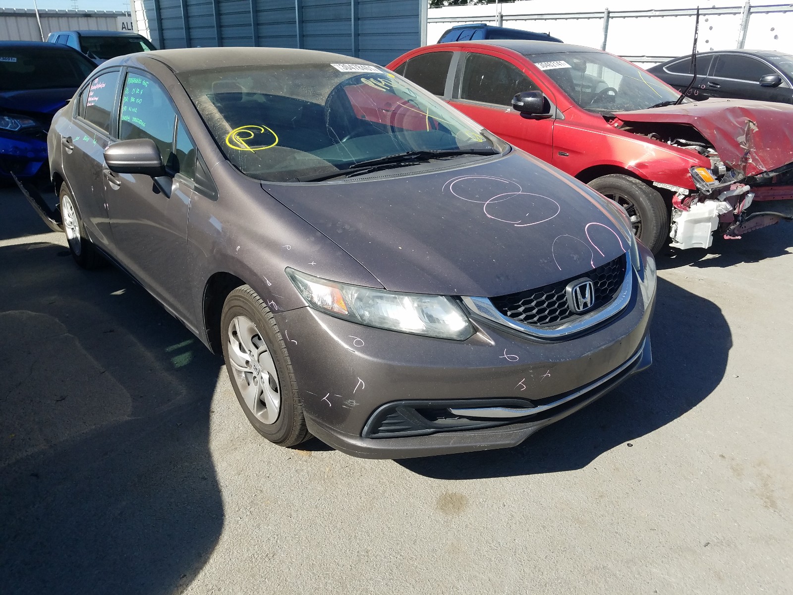 HONDA CIVIC LX 2014 19xfb2f57ee011966