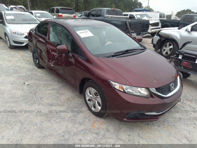 HONDA CIVIC SEDAN 2014 19xfb2f57ee074906