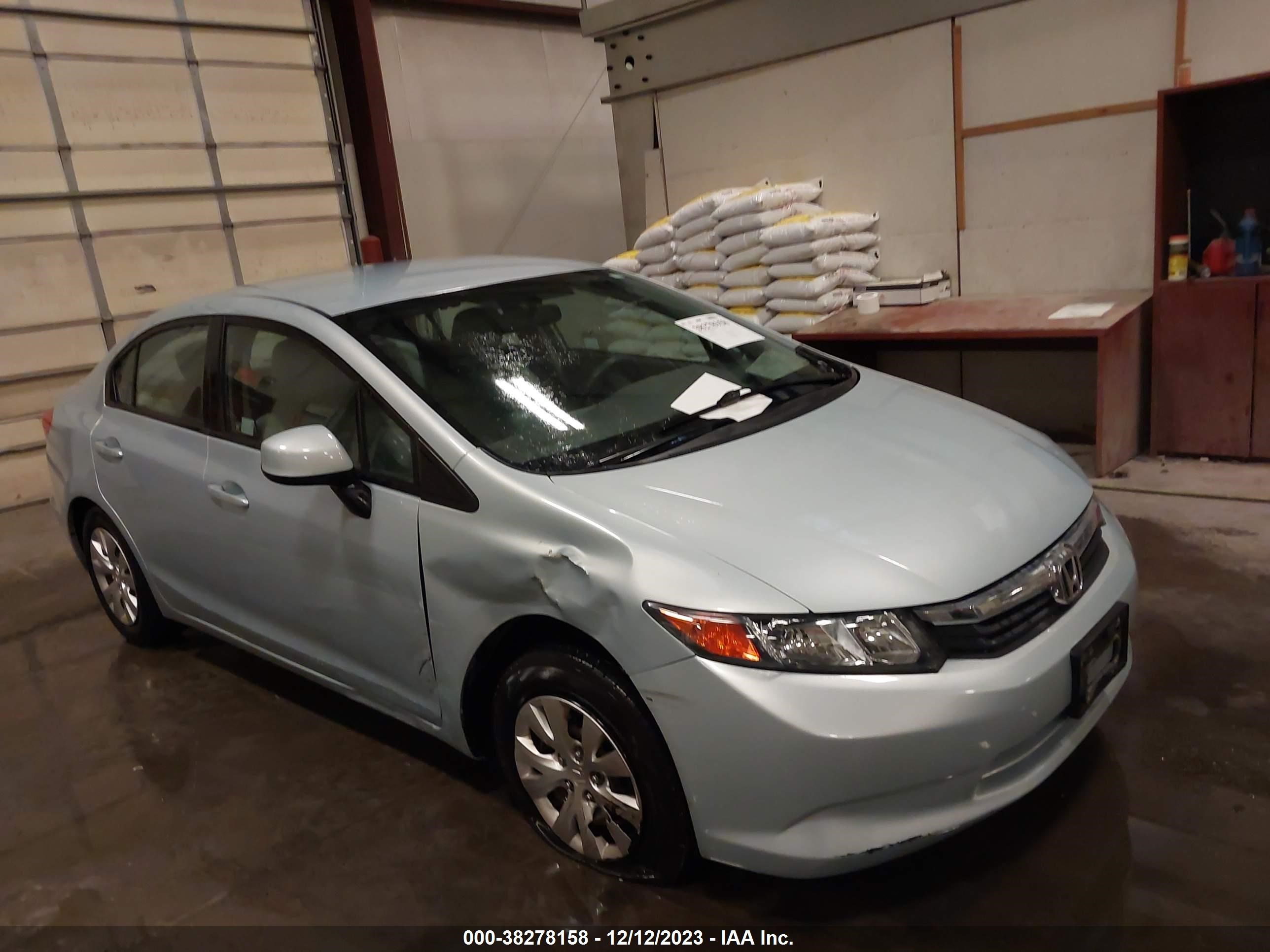 HONDA CIVIC 2012 19xfb2f58ce005638