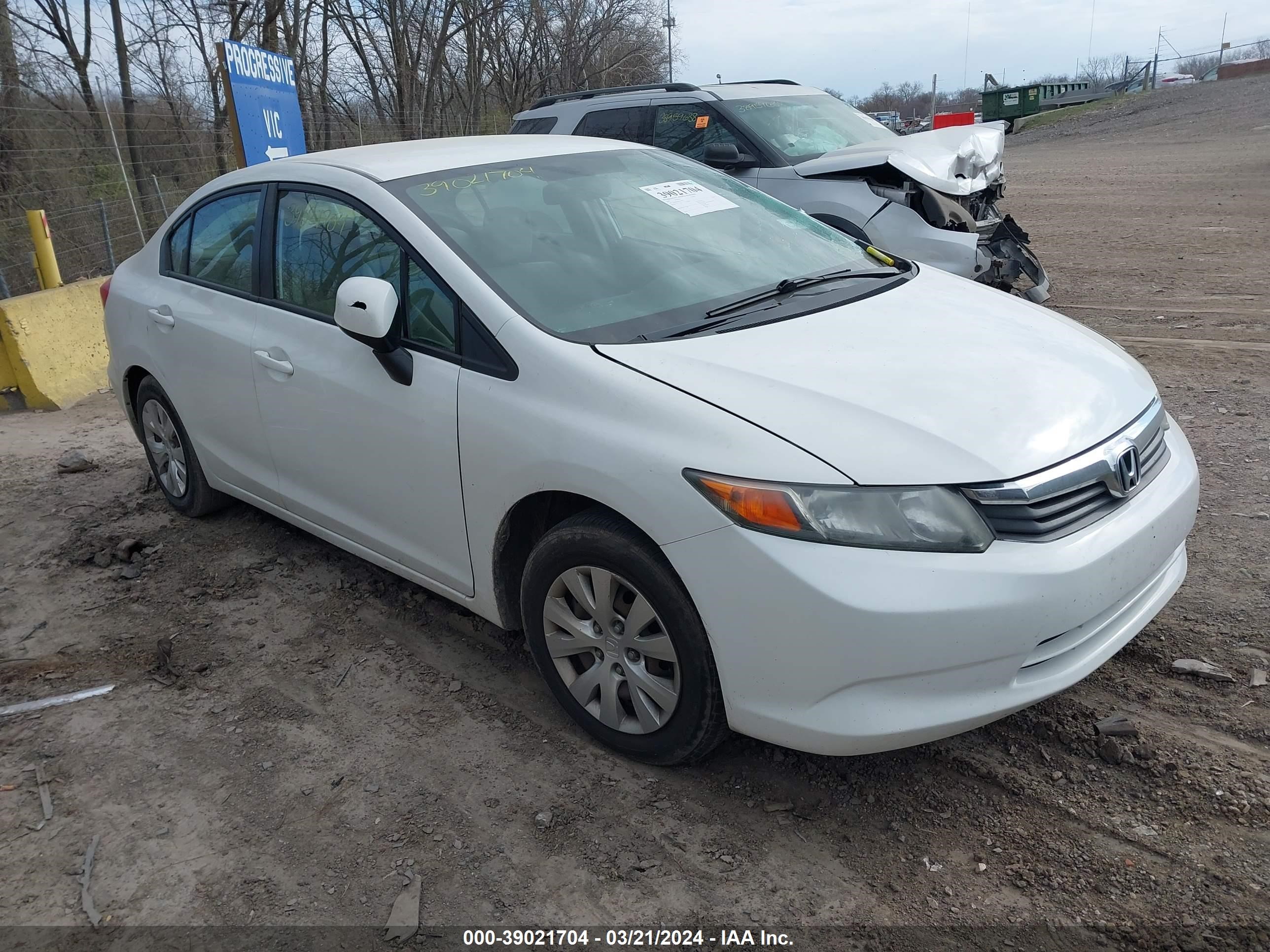 HONDA CIVIC 2012 19xfb2f58ce091453