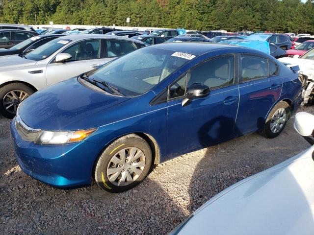 HONDA CIVIC LX 2012 19xfb2f58ce315076