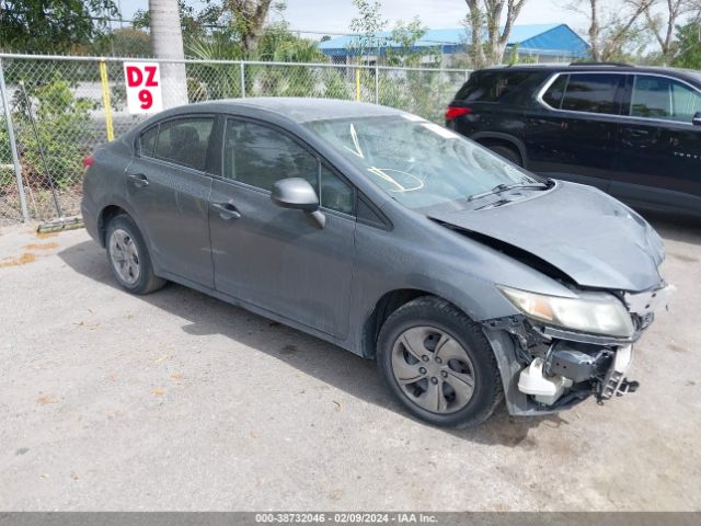 HONDA CIVIC 2013 19xfb2f58de001834