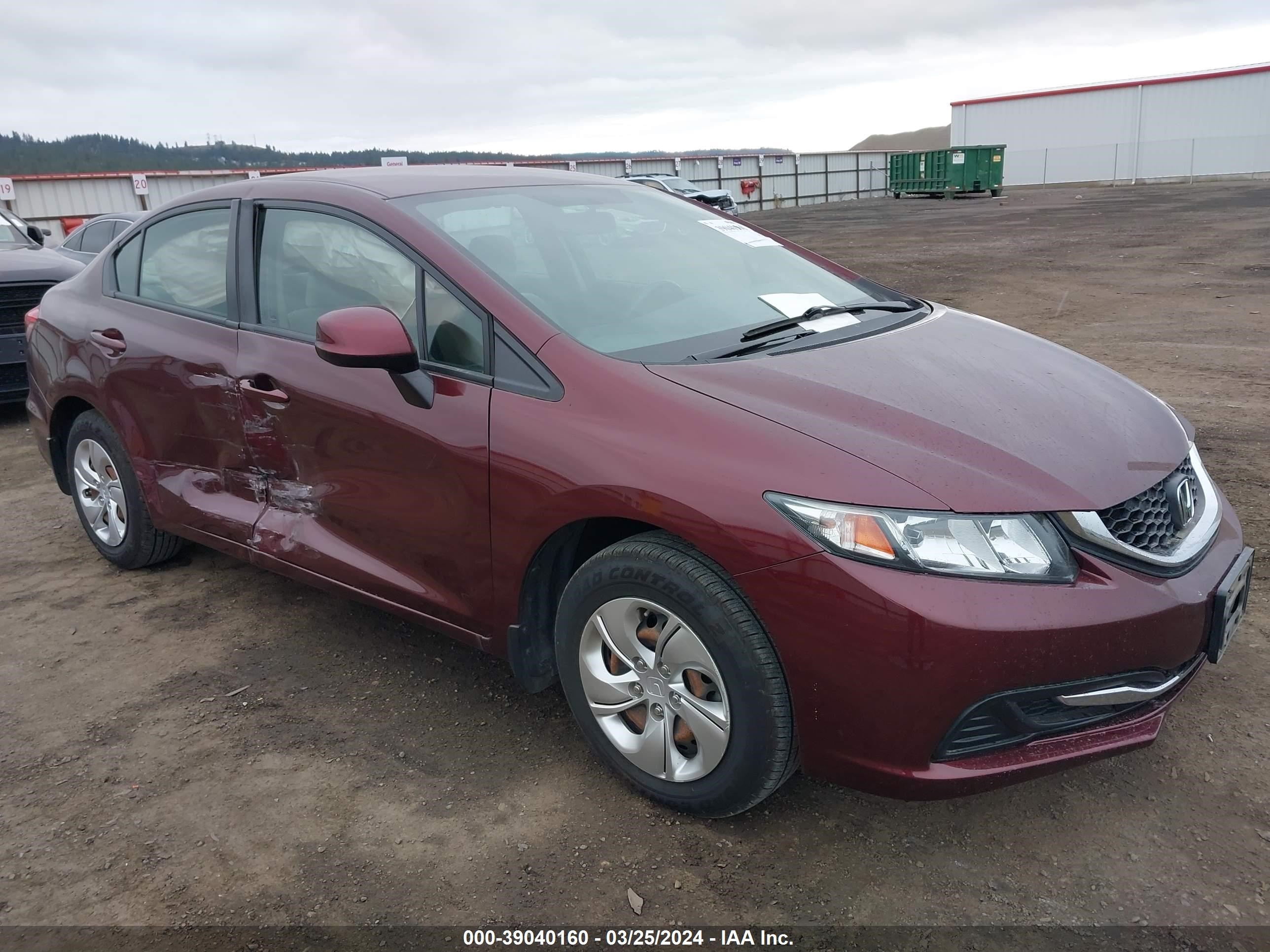 HONDA CIVIC 2013 19xfb2f58de217747