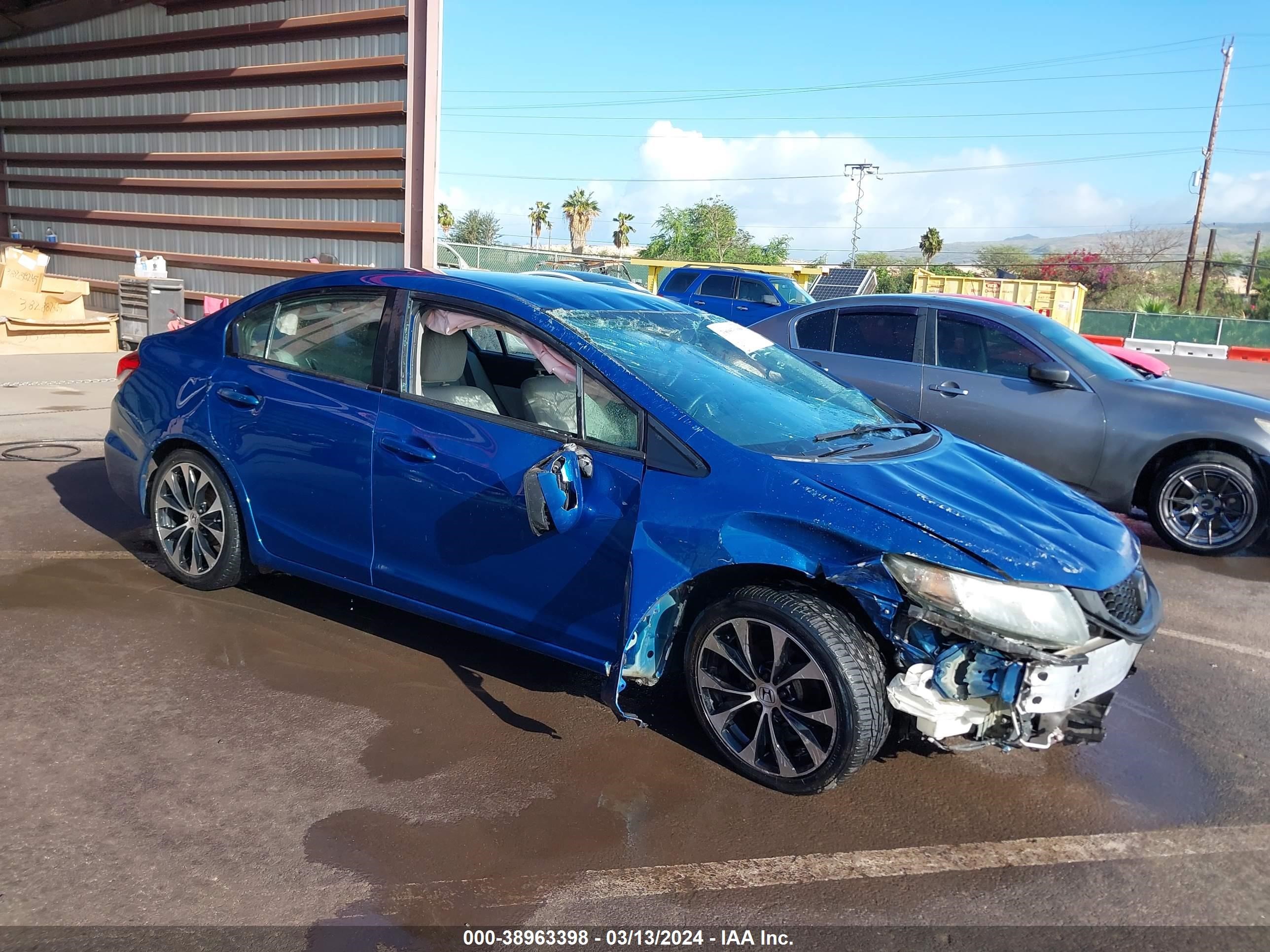 HONDA CIVIC 2014 19xfb2f58ee024175