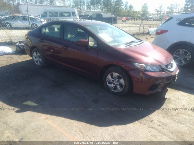 HONDA CIVIC SEDAN 2014 19xfb2f58ee200495