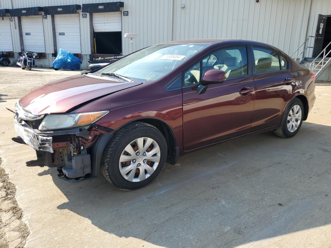 HONDA CIVIC 2012 19xfb2f5xce041962