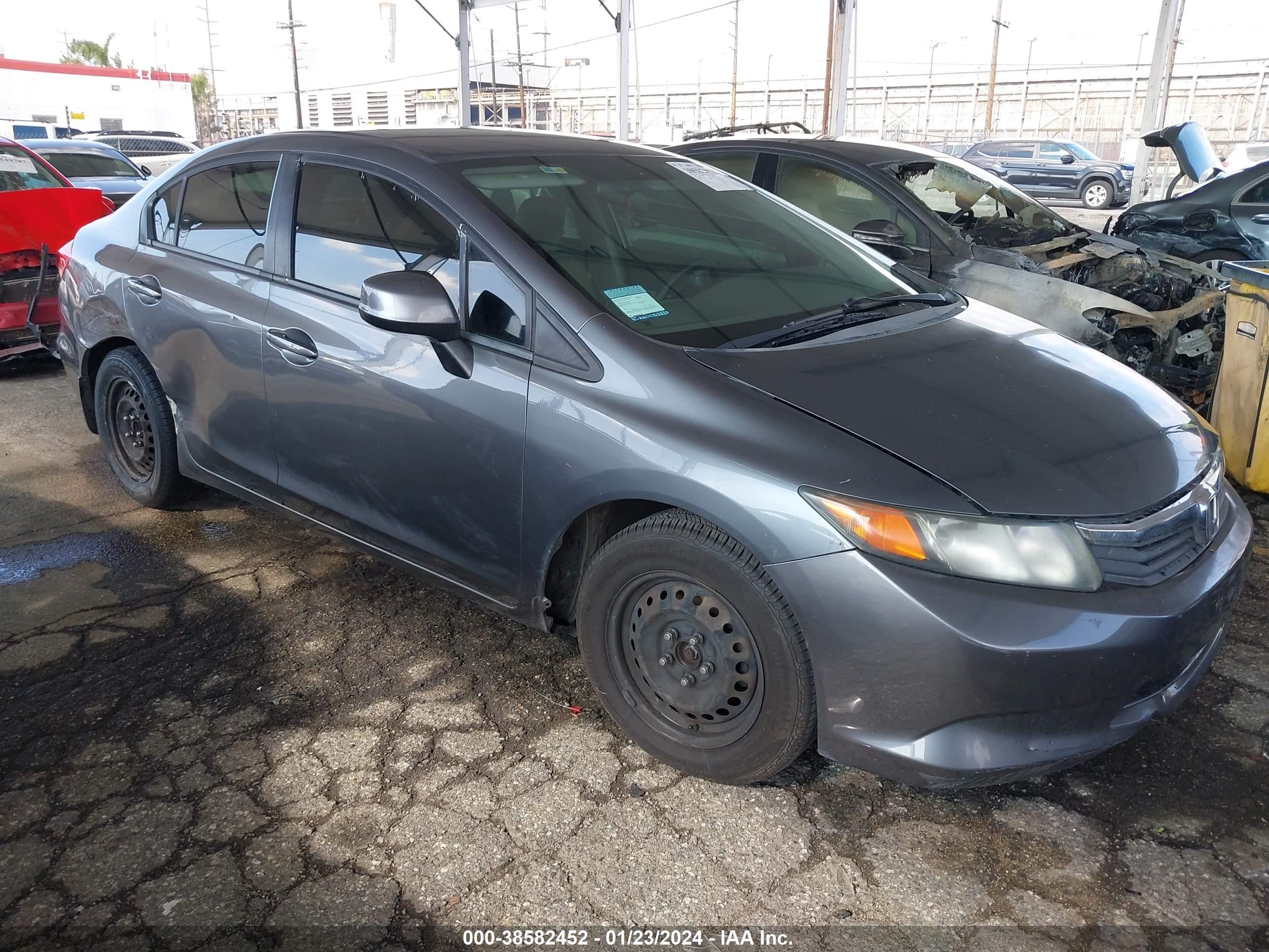 HONDA CIVIC 2012 19xfb2f5xce104509