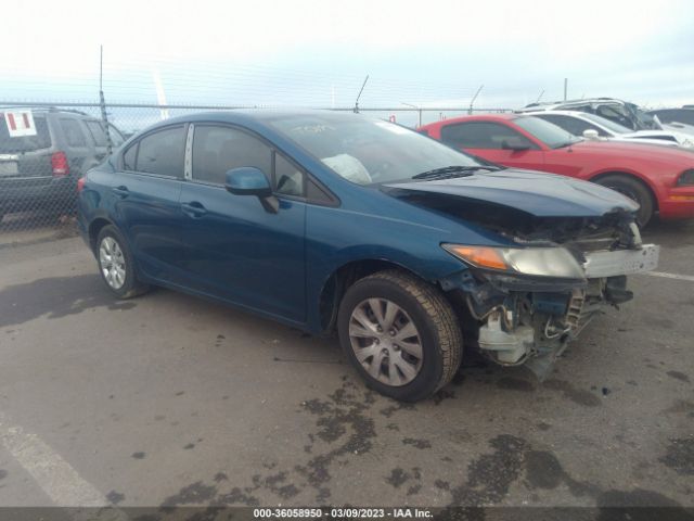 HONDA CIVIC 2012 19xfb2f5xce335765