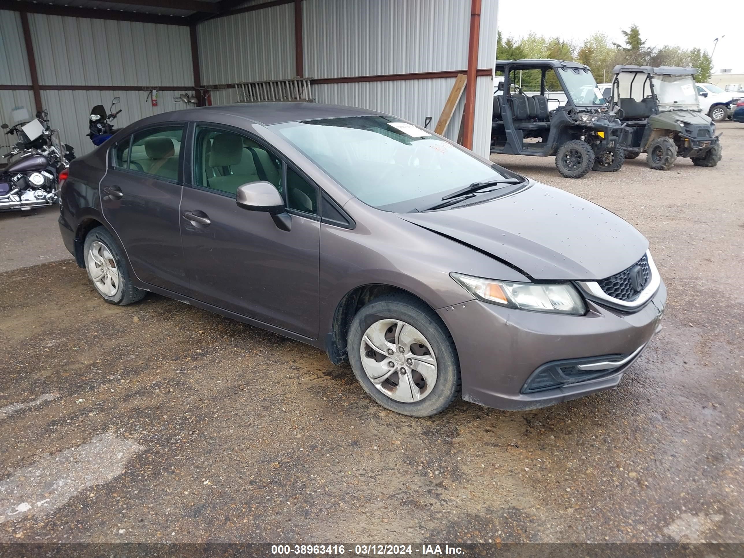 HONDA CIVIC 2013 19xfb2f5xde060481