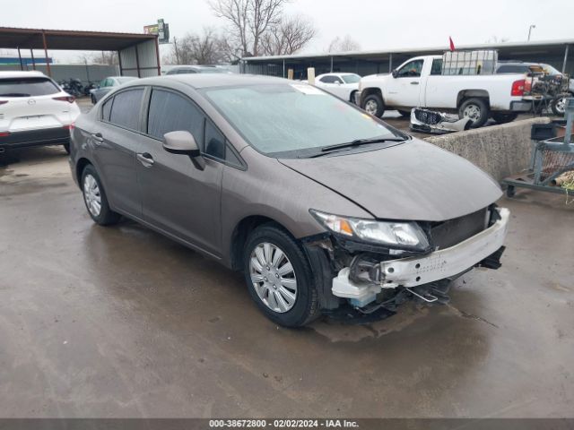 HONDA CIVIC 2013 19xfb2f5xde087728