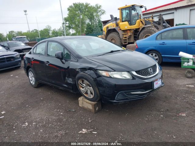 HONDA CIVIC SEDAN LX AUTOM 2013 19xfb2f5xde216504