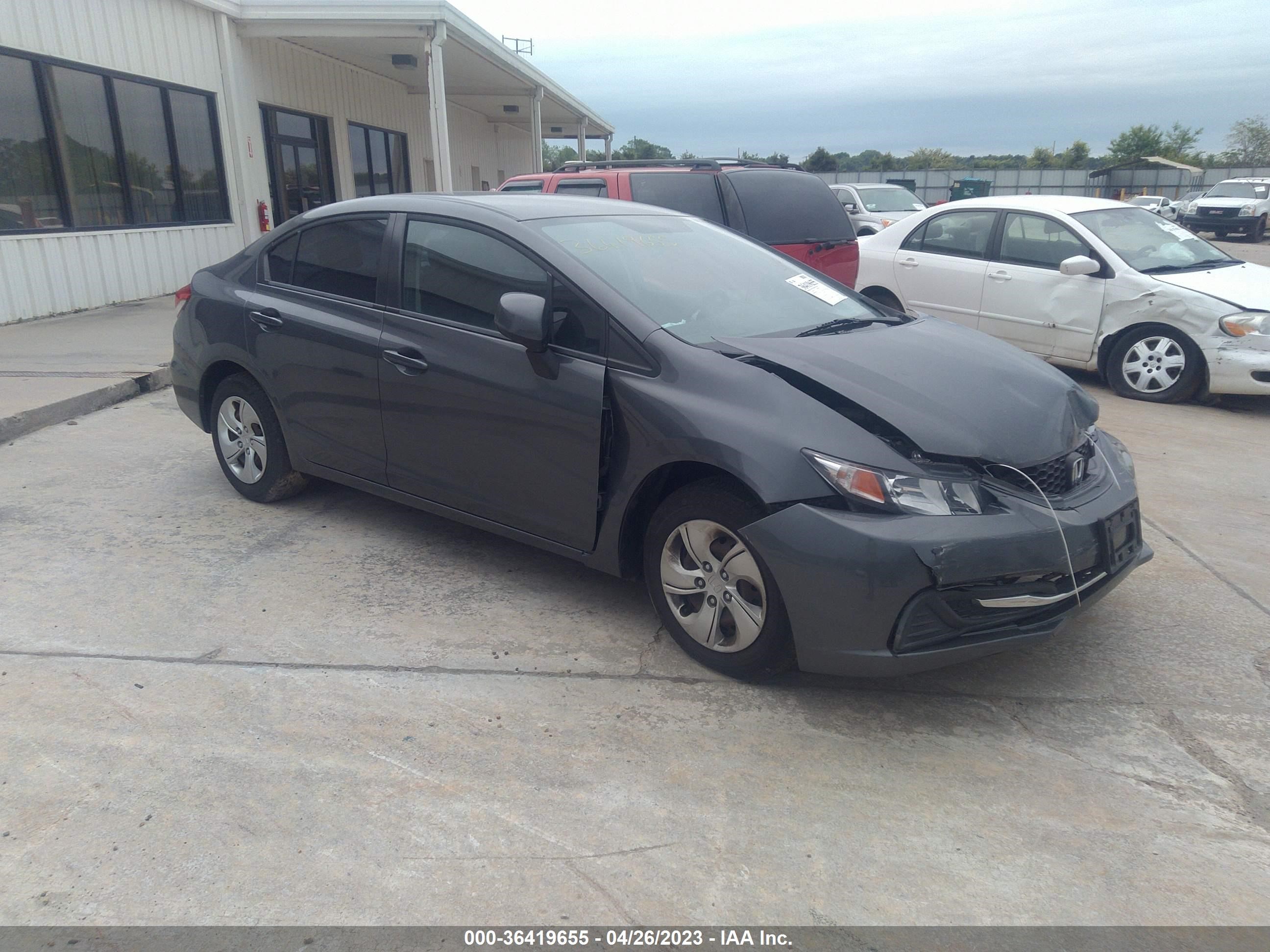 HONDA CIVIC 2013 19xfb2f5xde219354