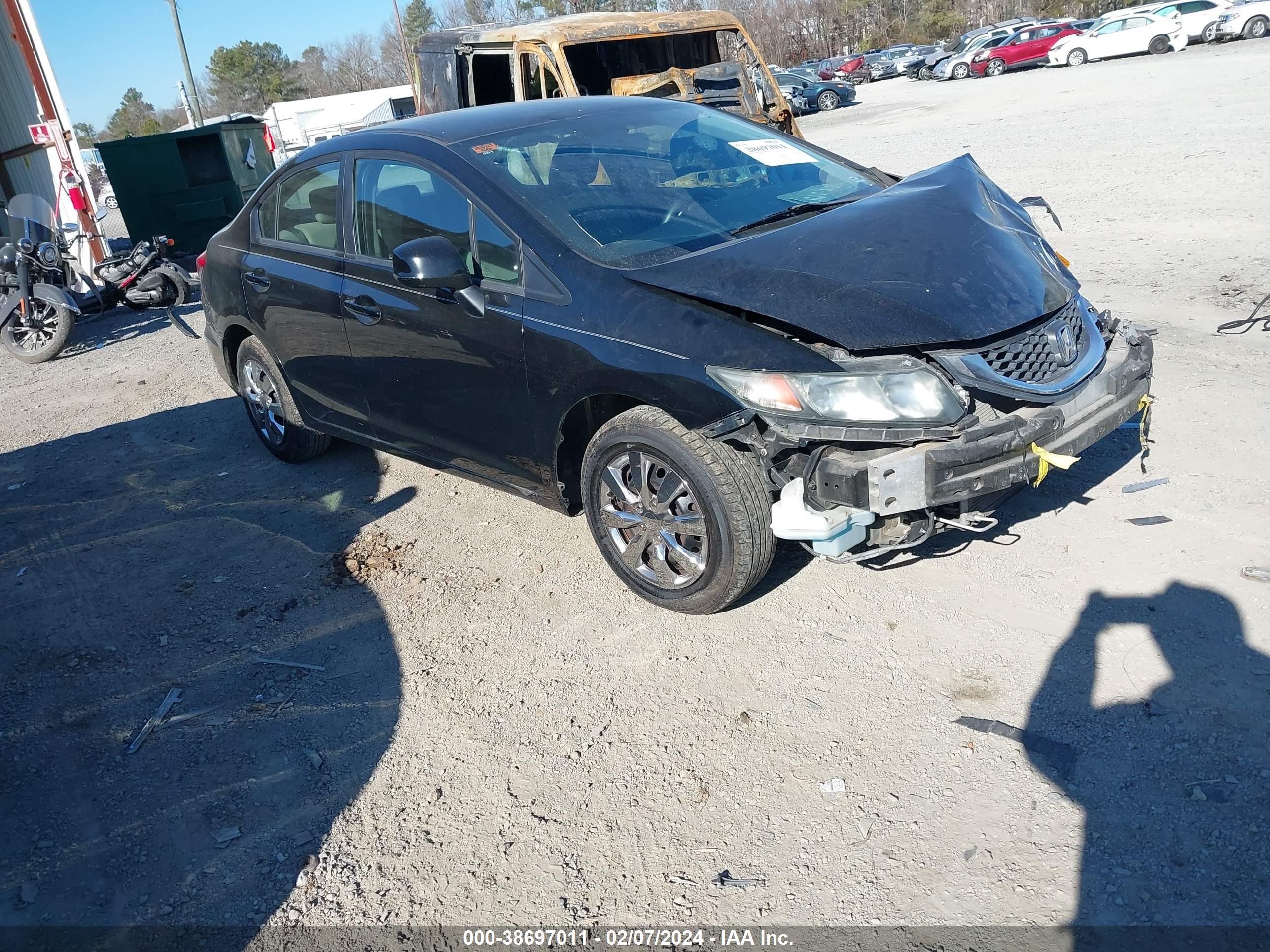 HONDA CIVIC 2013 19xfb2f5xde271227