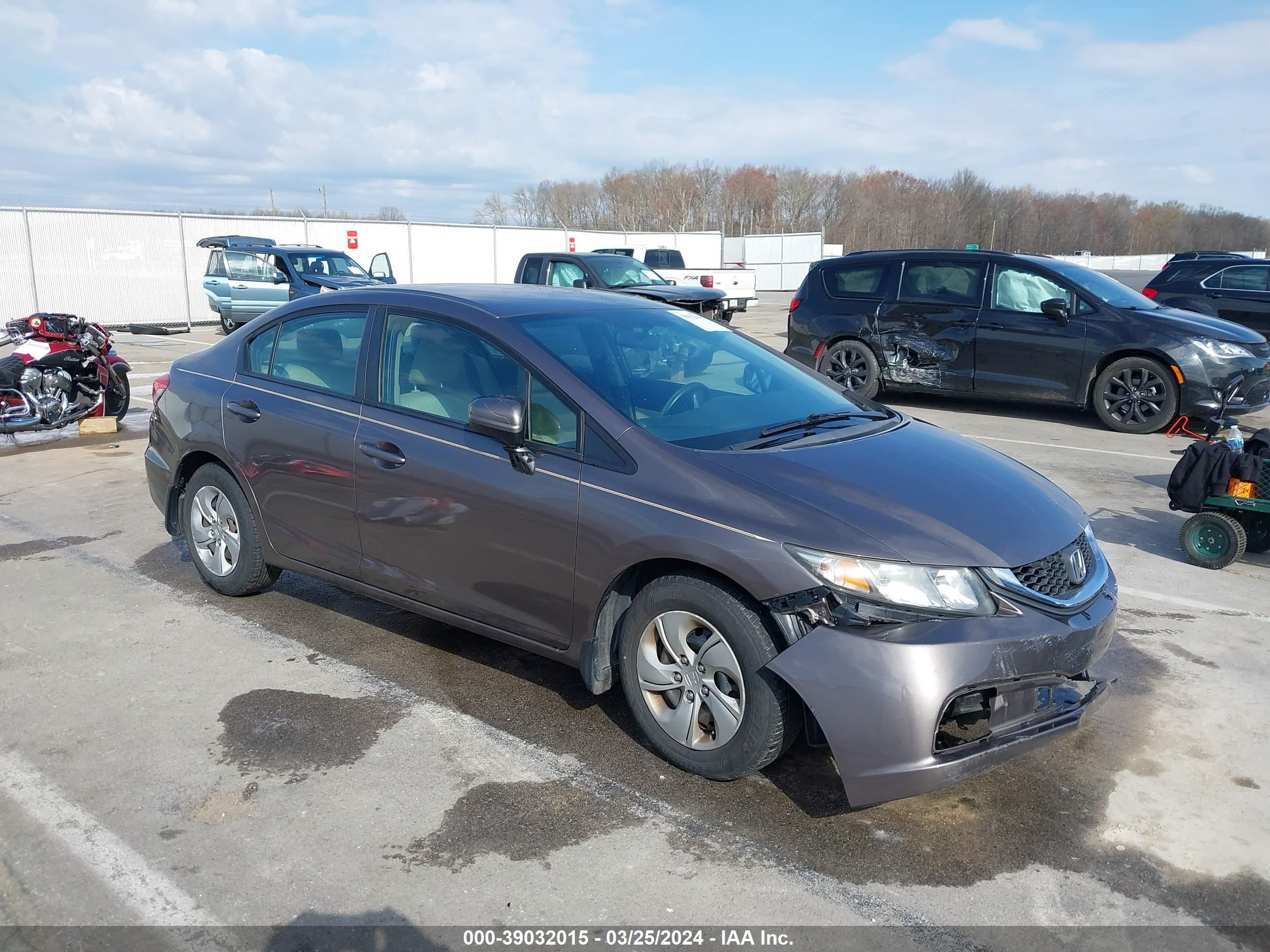 HONDA CIVIC 2014 19xfb2f5xee030009