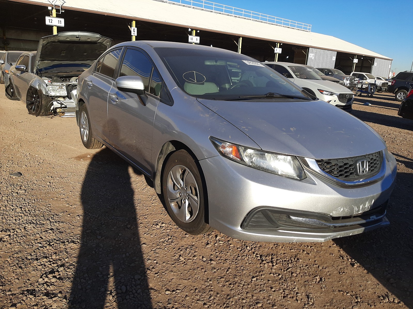 HONDA CIVIC LX 2014 19xfb2f5xee070753