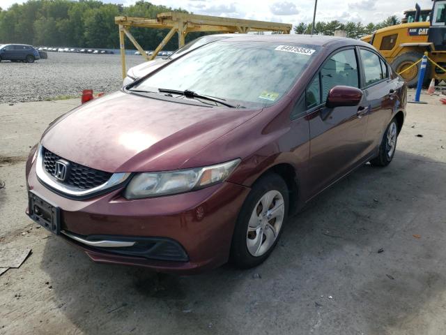 HONDA CIVIC LX 2014 19xfb2f5xee227407