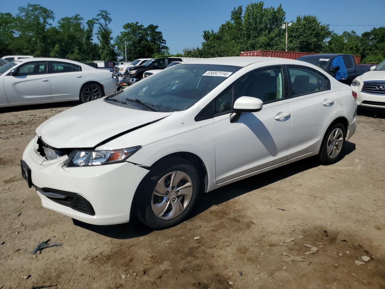 HONDA CIVIC 2014 19xfb2f5xee230887