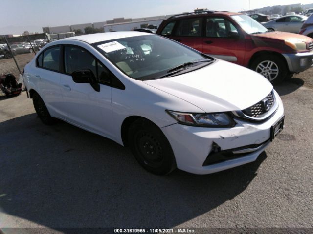 HONDA CIVIC SEDAN 2014 19xfb2f5xee235149