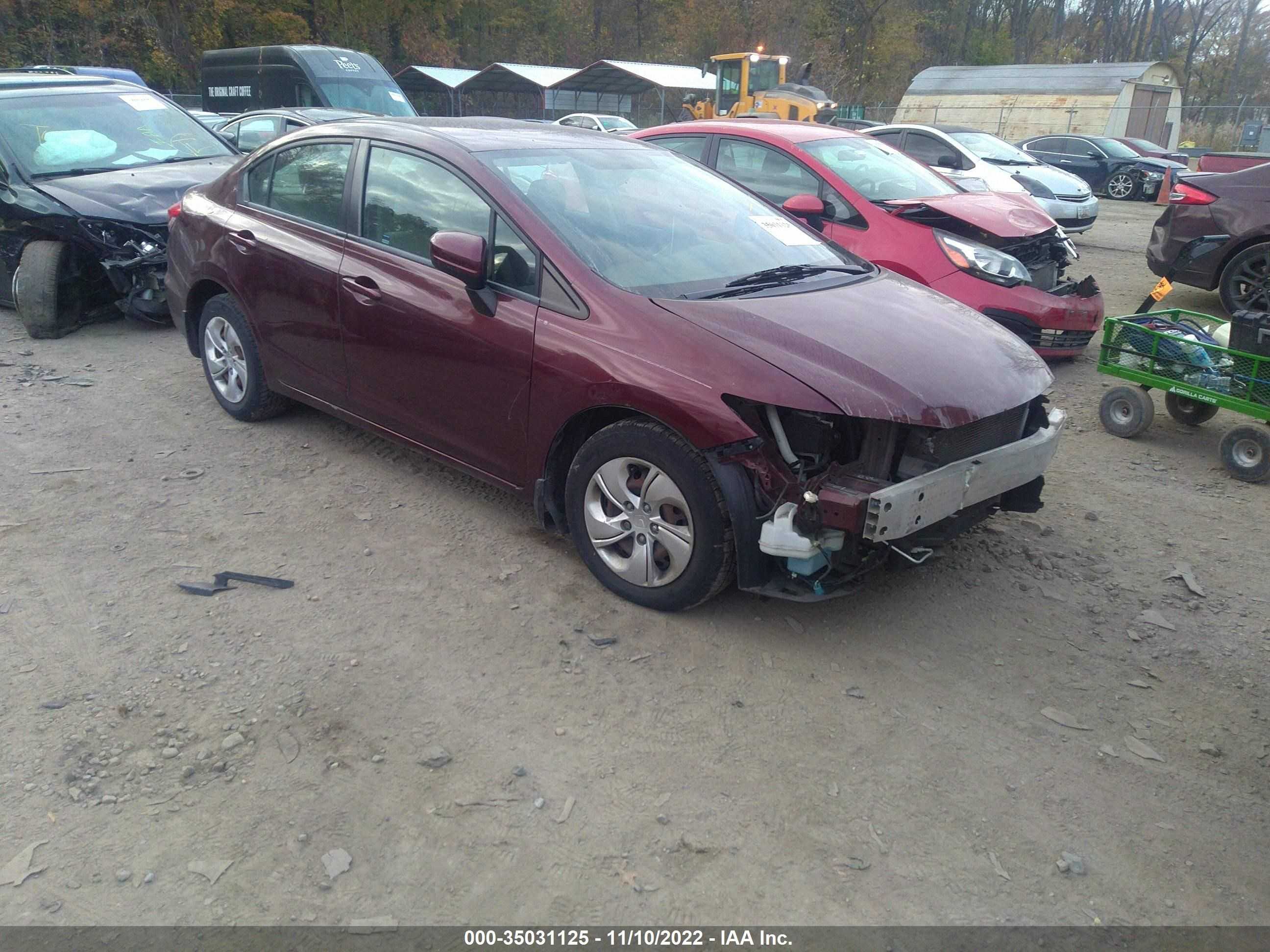 HONDA CIVIC 2014 19xfb2f5xee235247