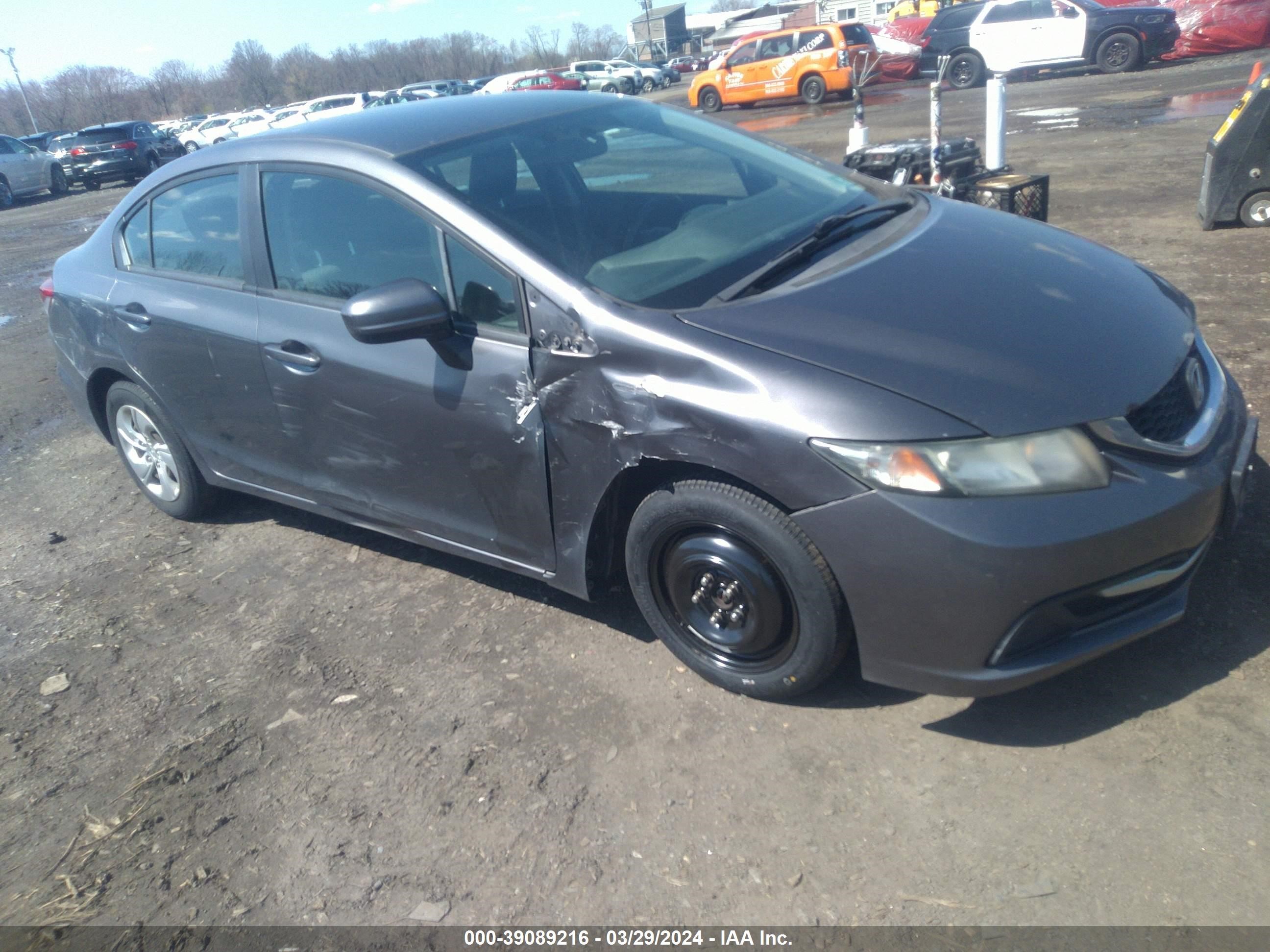 HONDA CIVIC 2014 19xfb2f5xee264425